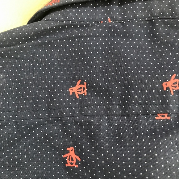 Original Penguin Plaid Buttoned Down Shirt - Picture 4 of 6